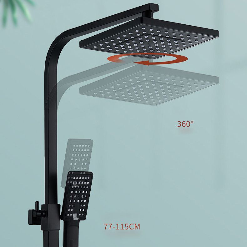 Avtoit | Adjustable Spray Sample Shower Combination Metal Shower Fitting Arm Shower Head with Slip Bar