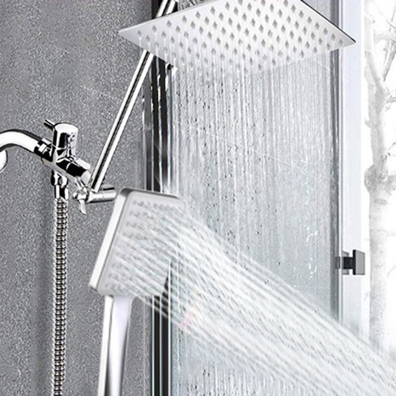 Avtoit | Contemporary Shower Combination Shower Head with Double Shower Head Ceiling Mounted Square Shower Head