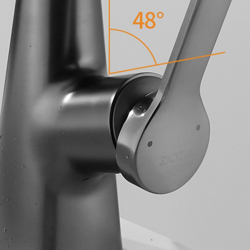 Avtoit | Swivel Spout Sink Faucet Brass Bathroom Low Arc Mixer