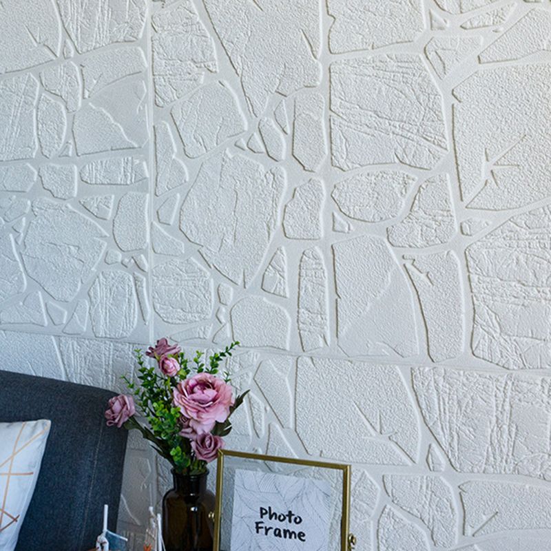 Avtoit | Modern Pearl Wainscoting PVC Wall Access Panel Peel and Stick Wall Tile for Bedroom