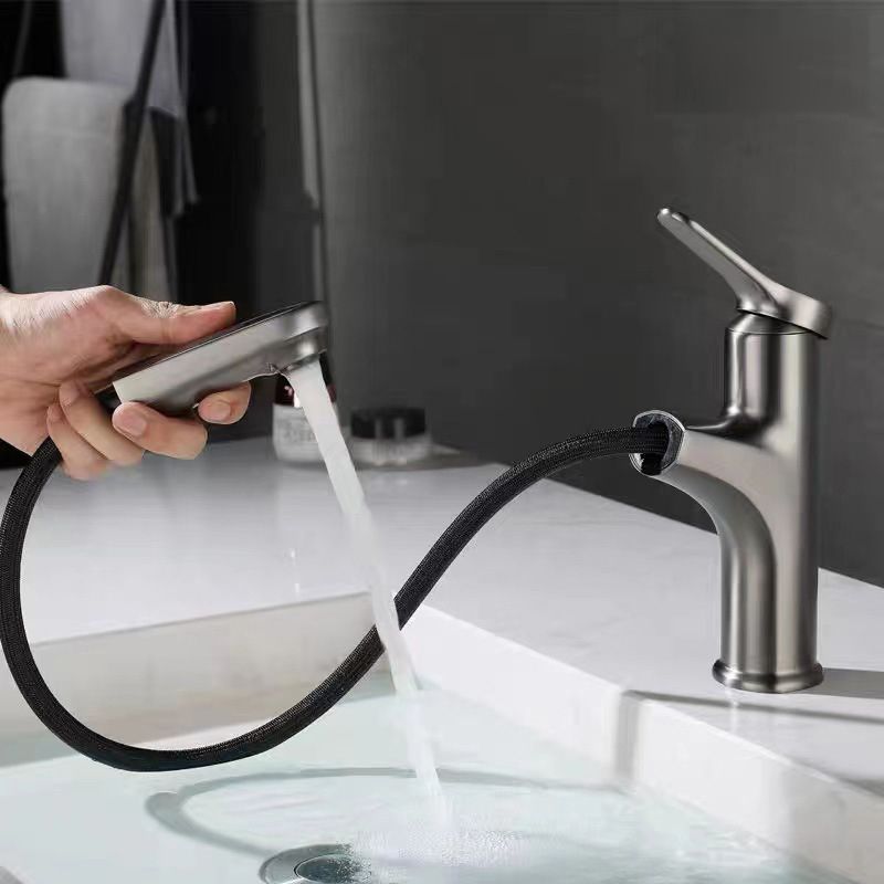 Avtoit | Modern Vessel Faucet Brass Lever Handle Swivel Spout Bathroom Vessel Faucet