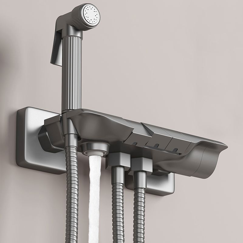 Avtoit | Push-button shower system wall mounting hand shower square shower system with shower hose