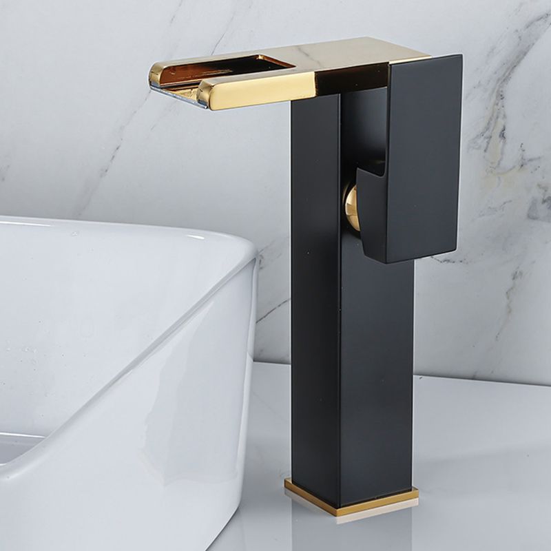 Avtoit | Contemporary Sink Faucet Solid Color Low Arc Bathroom Sink Faucet