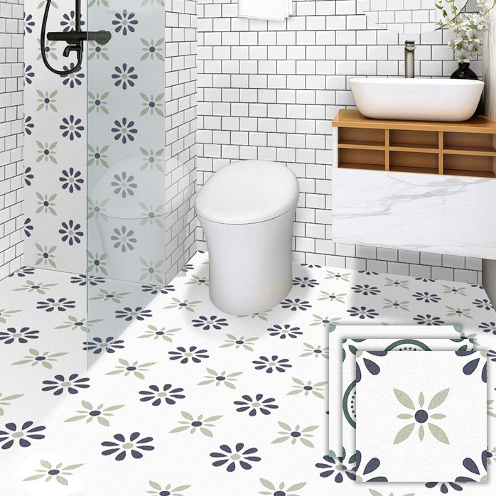 Avtoit | Modern Floor Tile Peel and Stick Ceramic Pattern PVC Flooring
