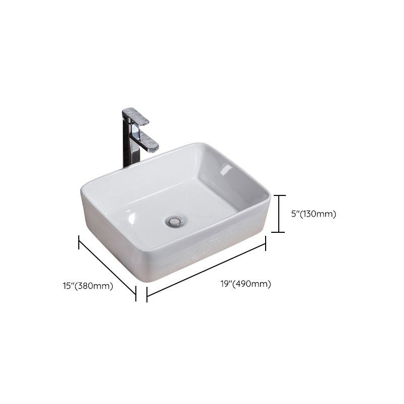 Avtoit | Modern Sink Solid Color Porcelain Sink
