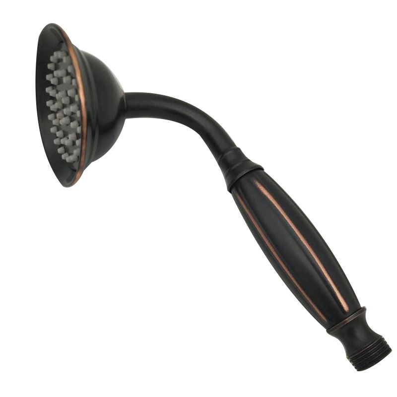 Avtoit | Traditional Handheld Shower Head with Hose Polished Brass Wall Mounted Shower Head
