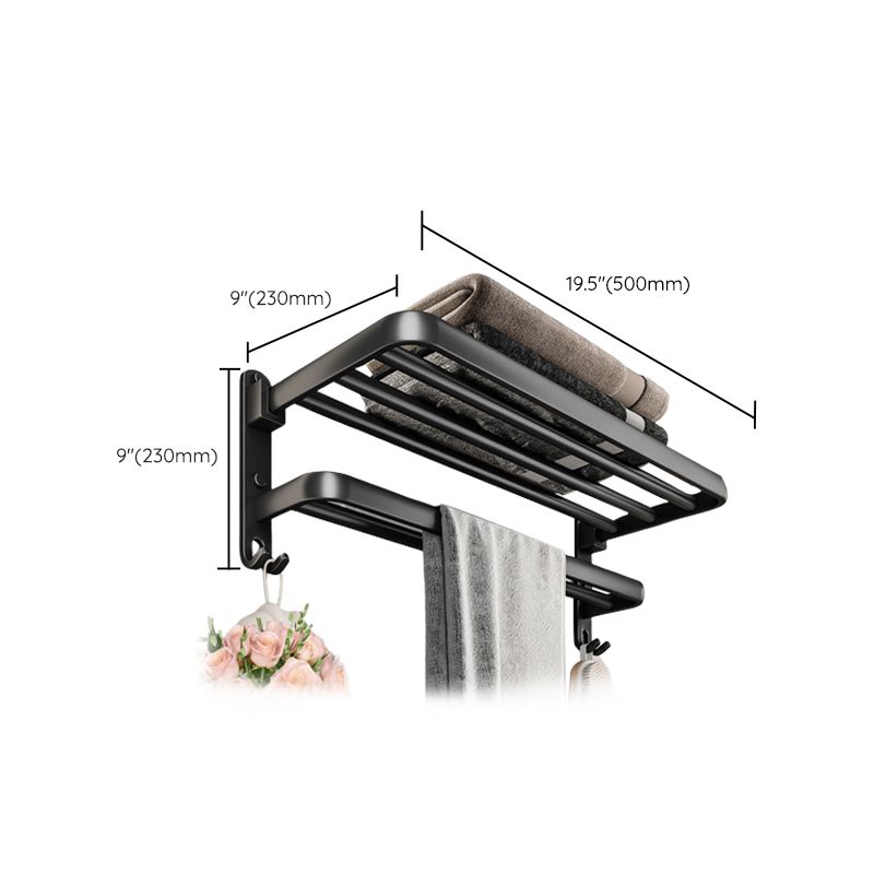 Avtoit | Modern black bathroom accessory set Towel holder Bathroom fittings