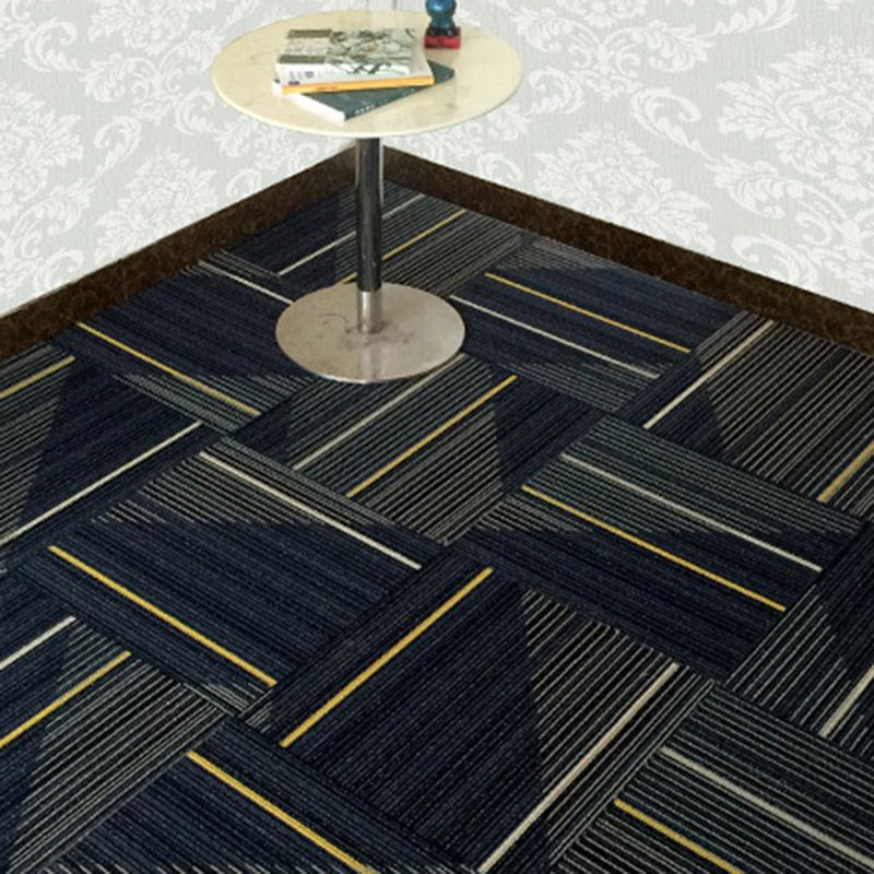 Avtoit | Dark Color Level Loop Carpet Tile Non-Slip Self-Adhesive Indoor Office Carpet Tiles