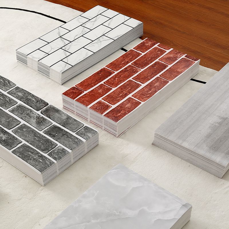 Avtoit | Plastic Peel-and-Stick Back Wall Tiles Waterproof Single_TILE Wallpaper