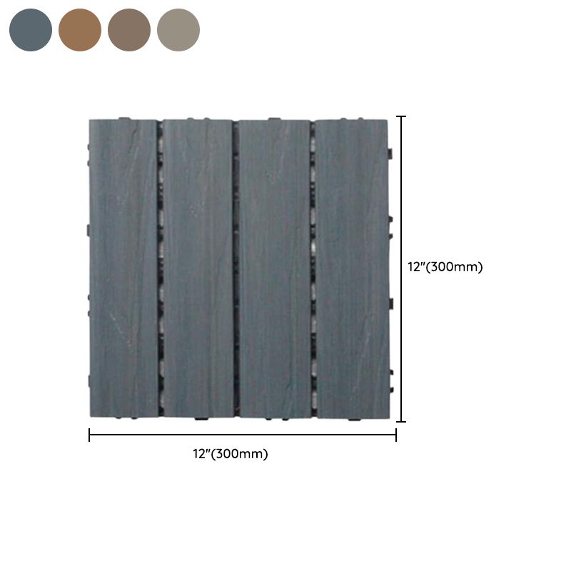 Avtoit | Modern Floor Tiles Outdoor Waterproof Rectangular Wood Decking