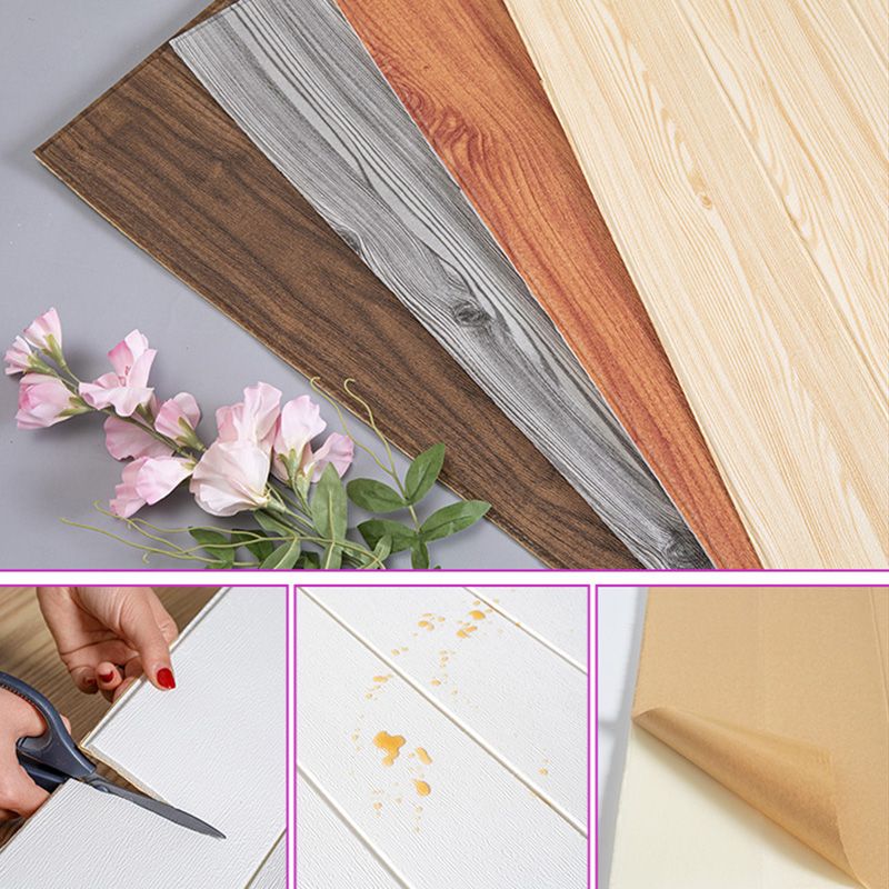 Avtoit | Living Room Wall Paneling Peel and Stick Wood Look Design Waterproof Wall Paneling