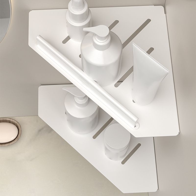 Avtoit | Modern White Bathroom Accessories Set Bathroom Shelf Paper Holder Bathroom Accessories Kit