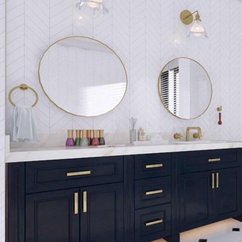 Avtoit | Traditional 2-piece bathroom hardware set towel ring/paper holder