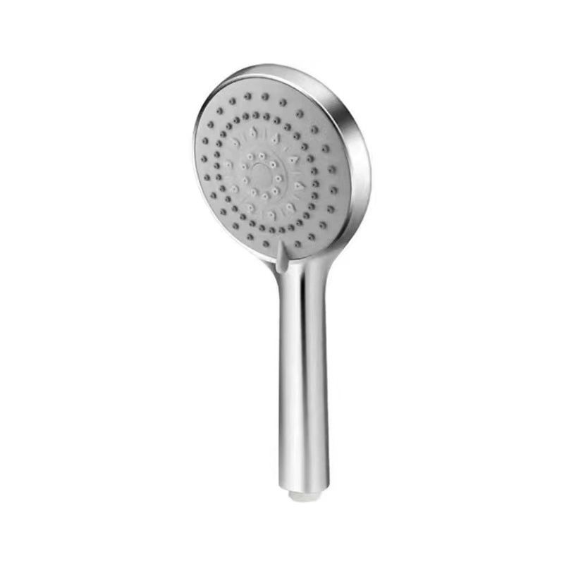 Avtoit | Basic Shower Head Round Plastic Handheld Shower Head in Silver