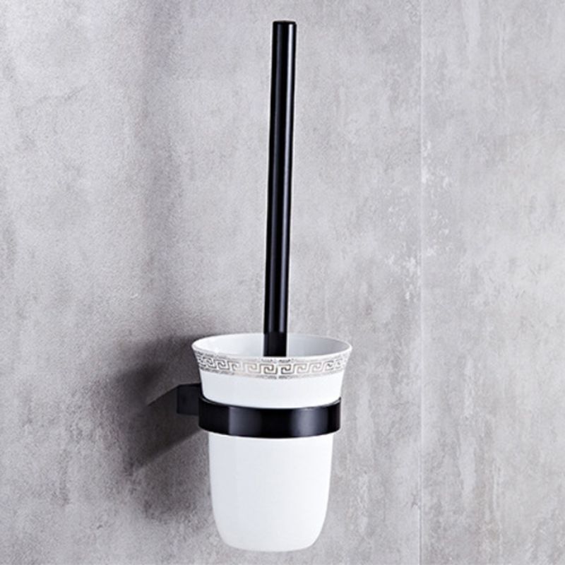 Avtoit | Modern 5/6-piece bathroom accessory set with bathroom shelf/robe hooks/towel bar
