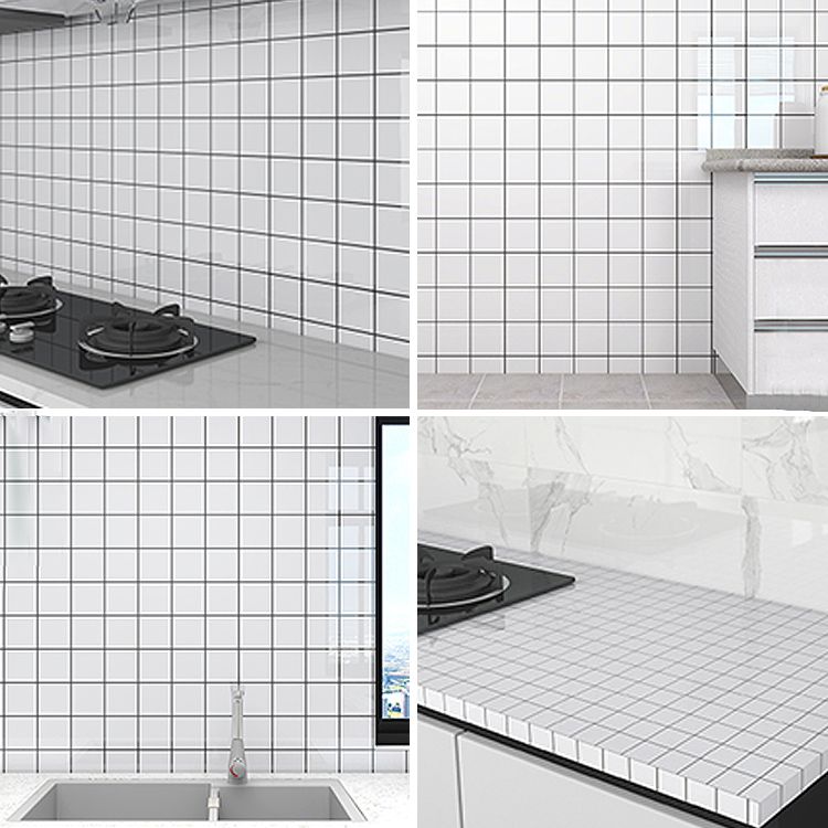 Avtoit | Rectangular Mold Resistant Tile PVC Singular Peel & Stick Tile for the Kitchen