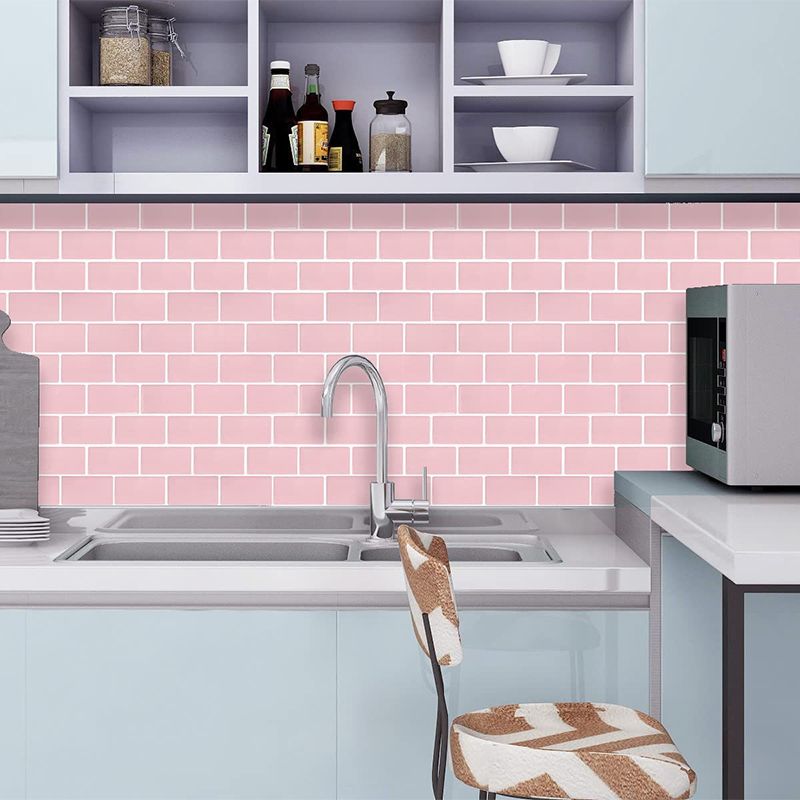 Avtoit | Simple Peel & Stick Tile Scratch-Resistant Plastic Peel and Stick Subway Tile for Shower