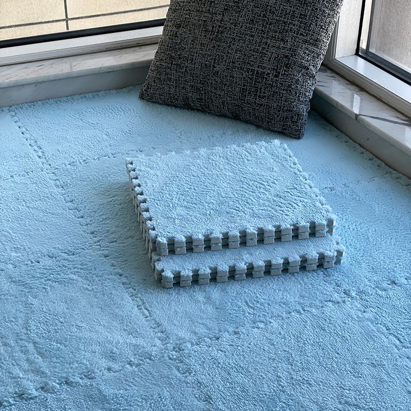 Modular Carpet Tiles with Level-Loop Surface, 12 or 24 Inches