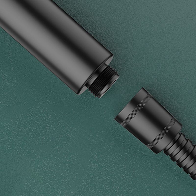 Avtoit | Bathroom Shower Head 5-Stream Round Hand Shower Holder Wall Mount Shower Head