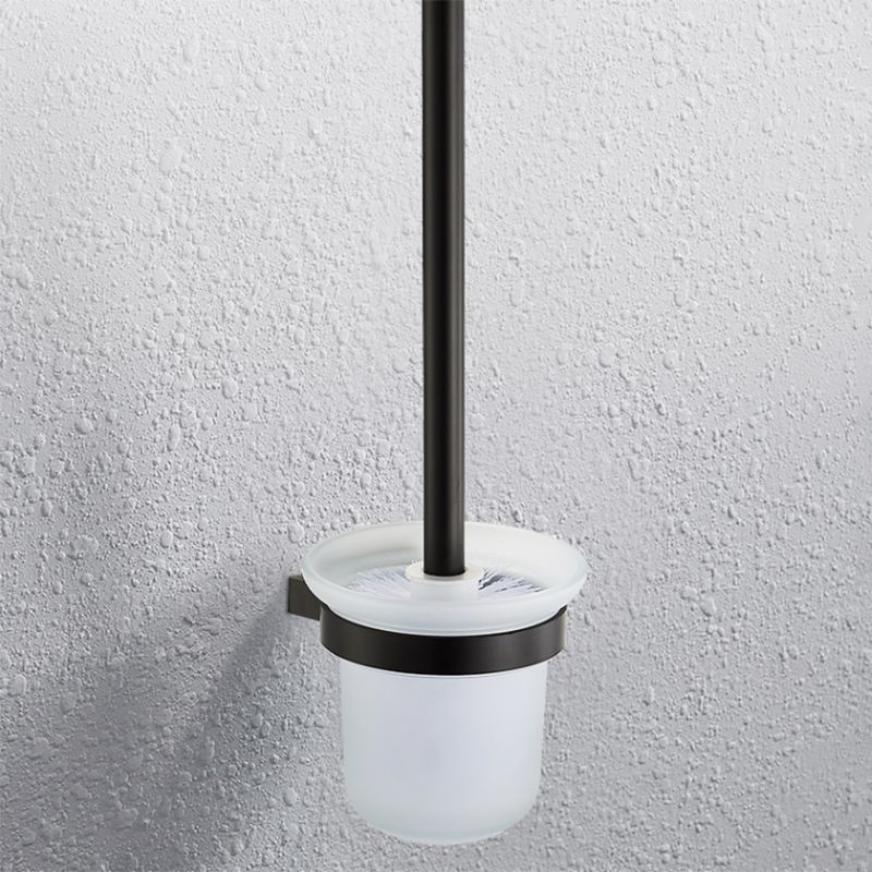 Avtoit | Modern black bathroom accessories set towel holder bathroom shelf bathroom faucet set