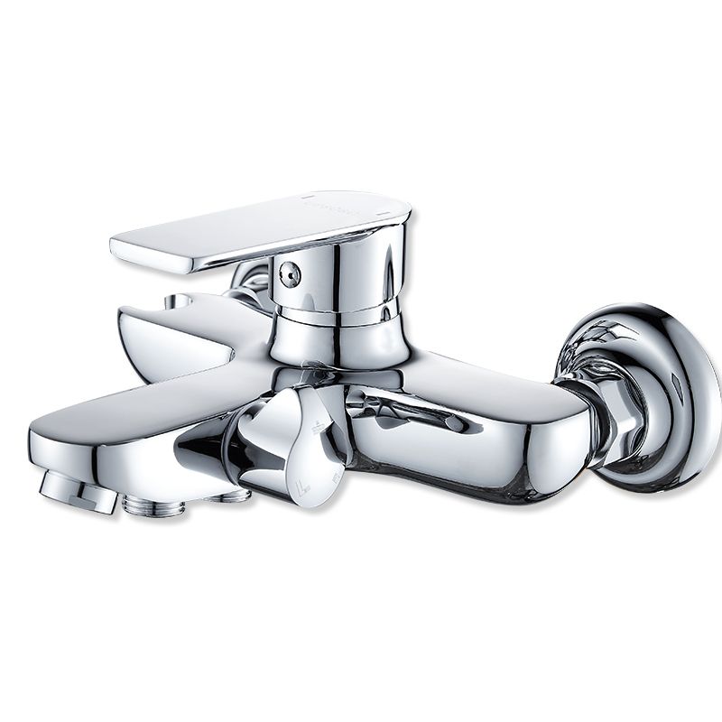 Avtoit | Popular Bathtub Filler Wall-Mounted Lever Handle Fixed Bathtub Faucet Trim