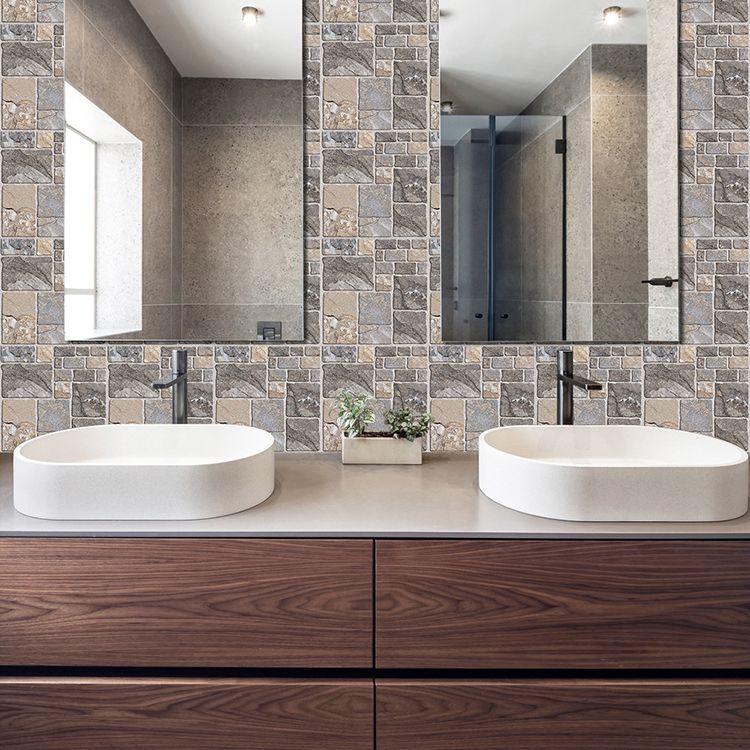 Avtoit | Plastic Peel and Stick Wall Tiles Modern Simple Peel and Stick Wall Tiles