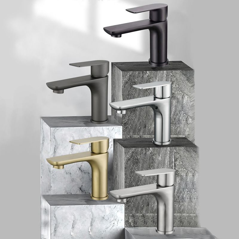 Avtoit | Modern Vessel Faucet Copper Single Handle Low Arc Vessel Faucet for Home