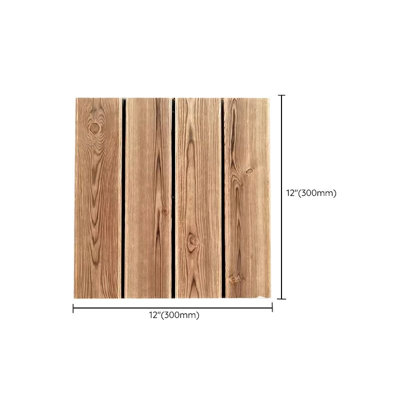 Avtoit | Pine Floor Tile Water Resistant Click-Lock Traditional Wood Floor for Living Room