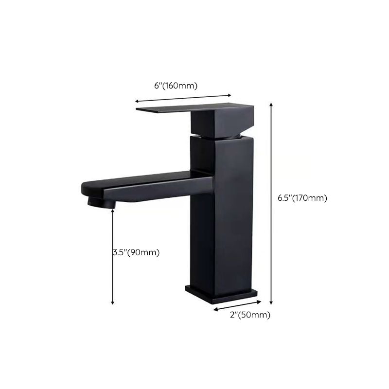 Avtoit | Basic Centered Sink Faucet Monochrome Faucet Sink Bathroom Faucet