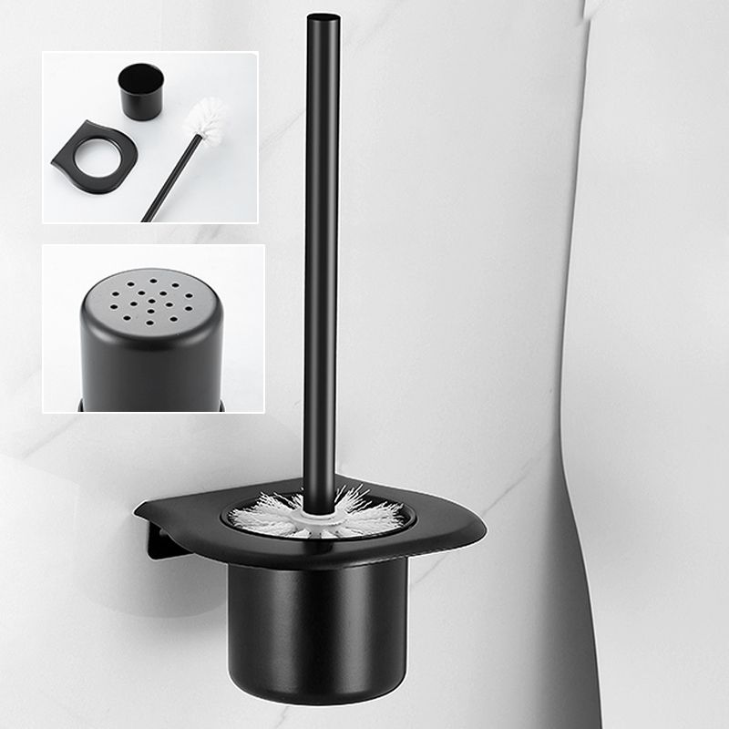 Avtoit | Matt black bathroom accessory set Modern bathroom accessory hardware set