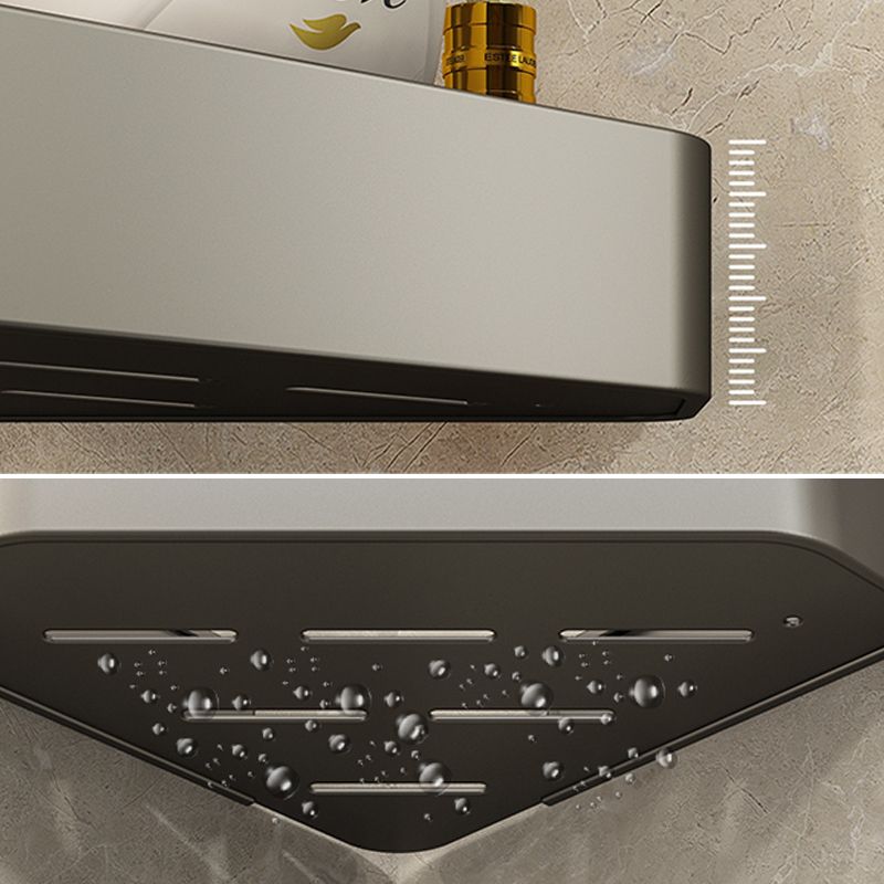 Avtoit | Adhesive Holder Metal Bathroom Accessory Single Piece or in Set with Shelf