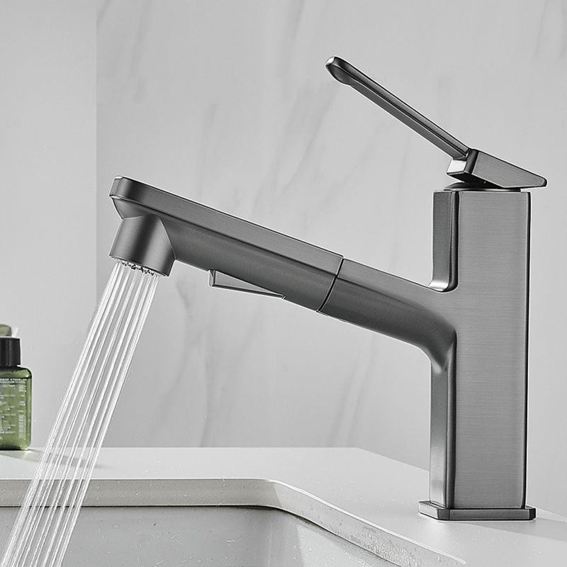 Avtoit | Contemporary Container Faucet Lever Handles Low Arc Copper Container Faucet