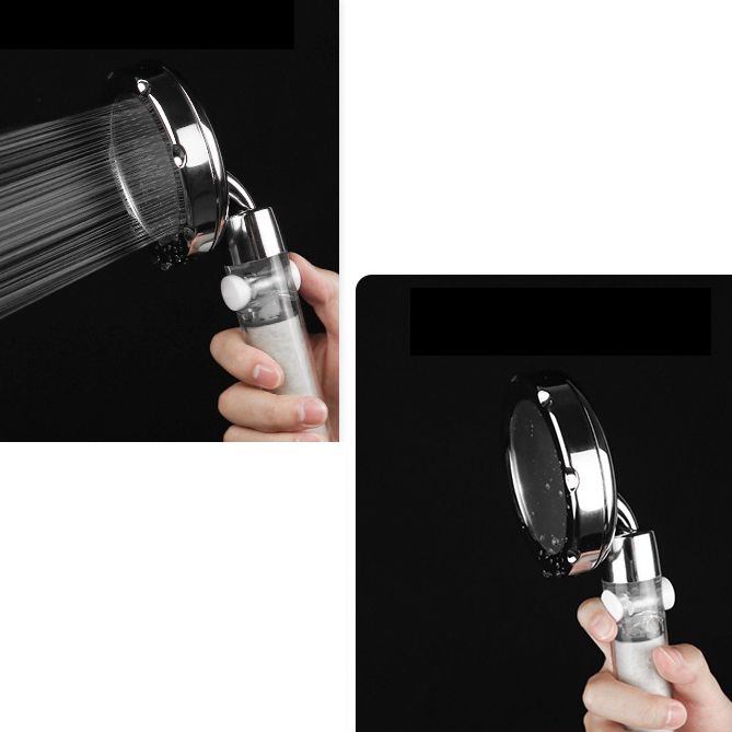 Avtoit | Silver Hand Shower Standard Round Showerhead Combo