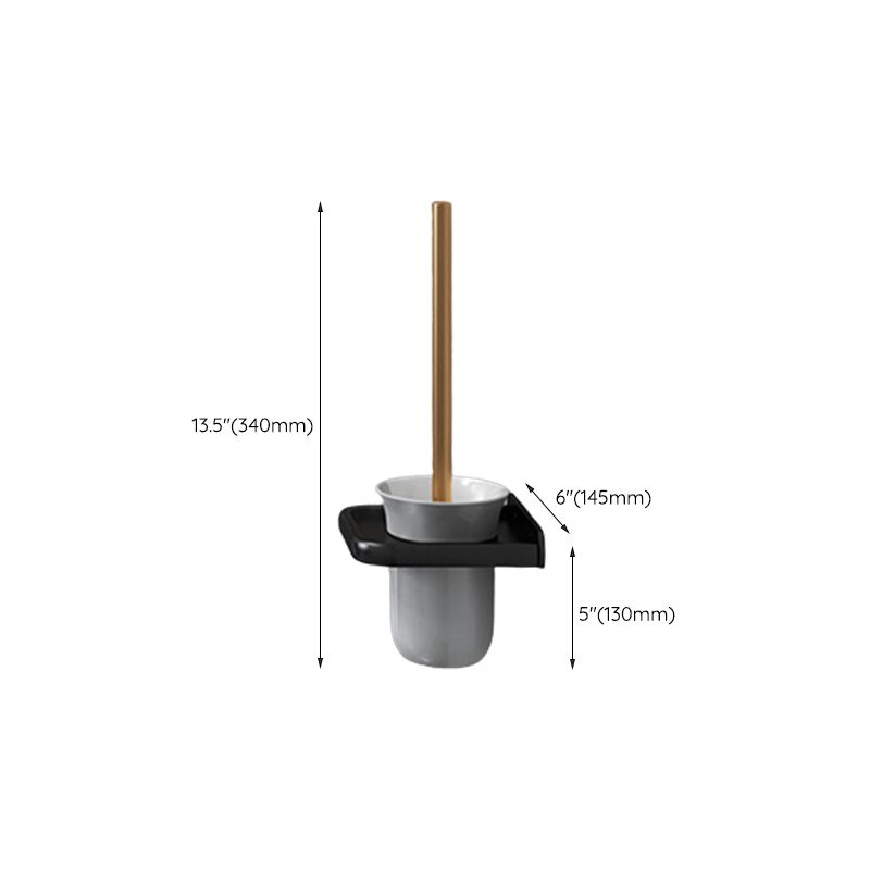 Avtoit | Modernism Bathroom Accessories Hardware Set Black & Gold Bathroom Shelf/Towel Bar