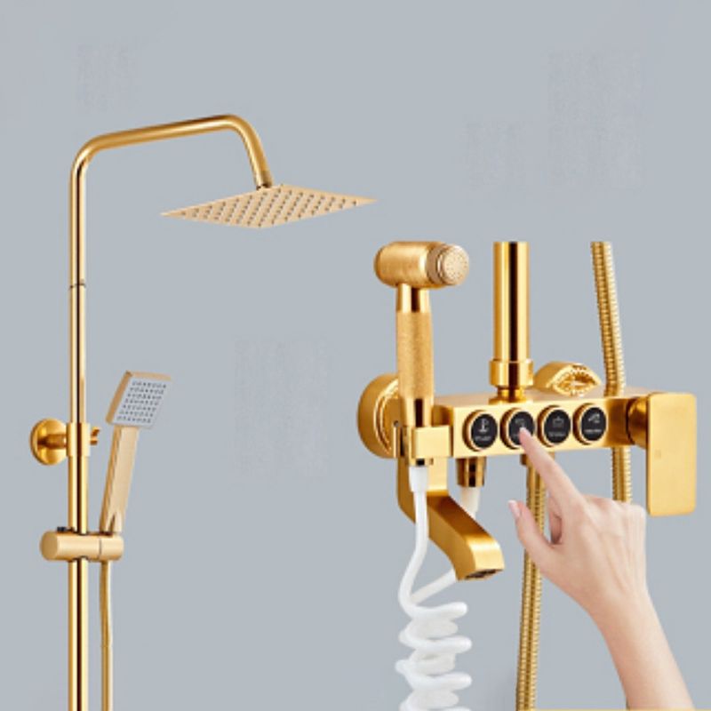 Avtoit | Modern adjustable water flow shower faucet shower arm shower system on the wall