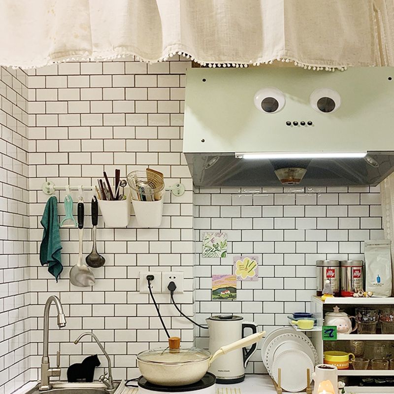 Avtoit | PVC Subway Tile Wallpaper Waterproof Peel and Stick Splashback Tile