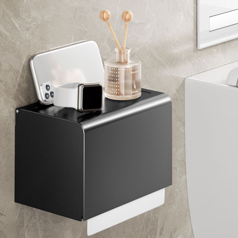 Avtoit | Modern Bathroom Set Matte Black Bathroom Shelf Towel Rack Bathroom Accessories Set