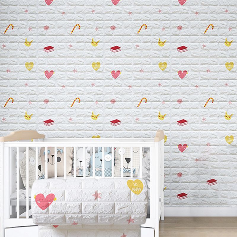 Avtoit | Modern Cartoon Wall Covering Peel and Stick Wall Ceiling for Bedroom