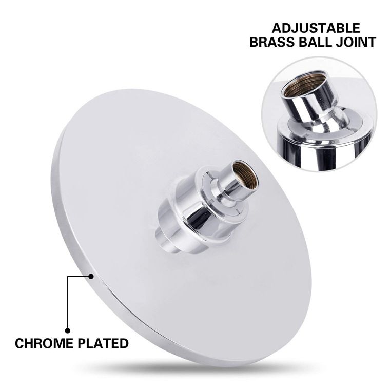 Avtoit | Round Dual Shower Heads Traditional Style Wall Mounted Dual Shower