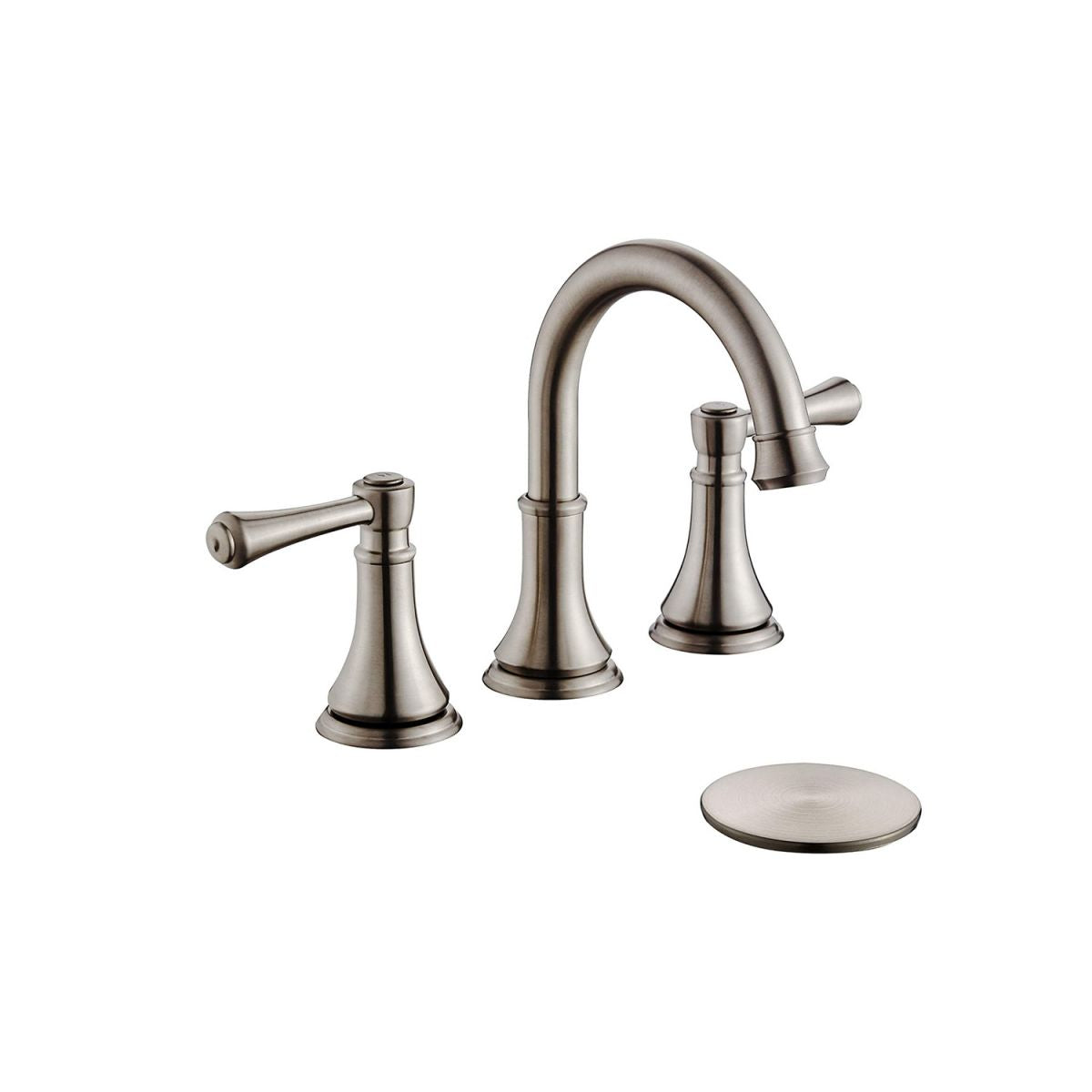Avtoit | Modern Sink Faucet Widespread Faucet with 2 Handles and 3 Holes