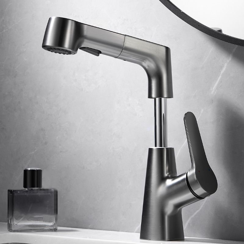 Avtoit | 1-Handle Brushed Nickel Widespread Faucet Single Hole Bathroom Vessel Faucet with Brass