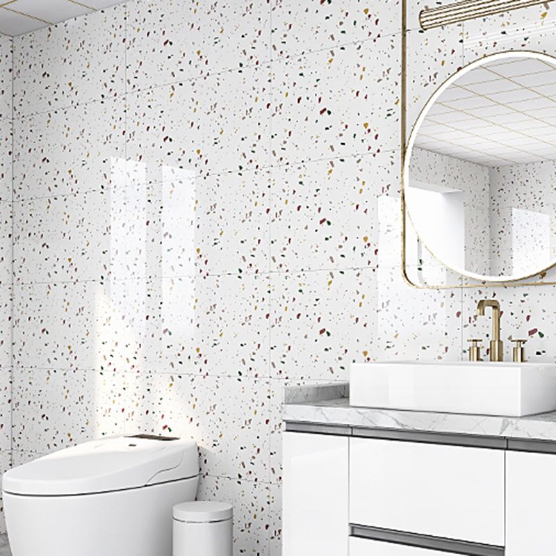 Avtoit | Contemporary Style Wallpaper Single Panel Bathroom Wallpaper with Rectangular Shape