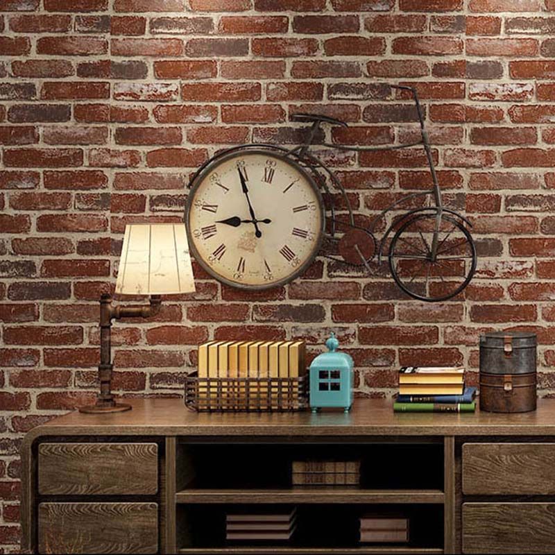 Avtoit | Industrial Wall Plank 3D Print Bathroom Living Room Wall Panels Set of 10