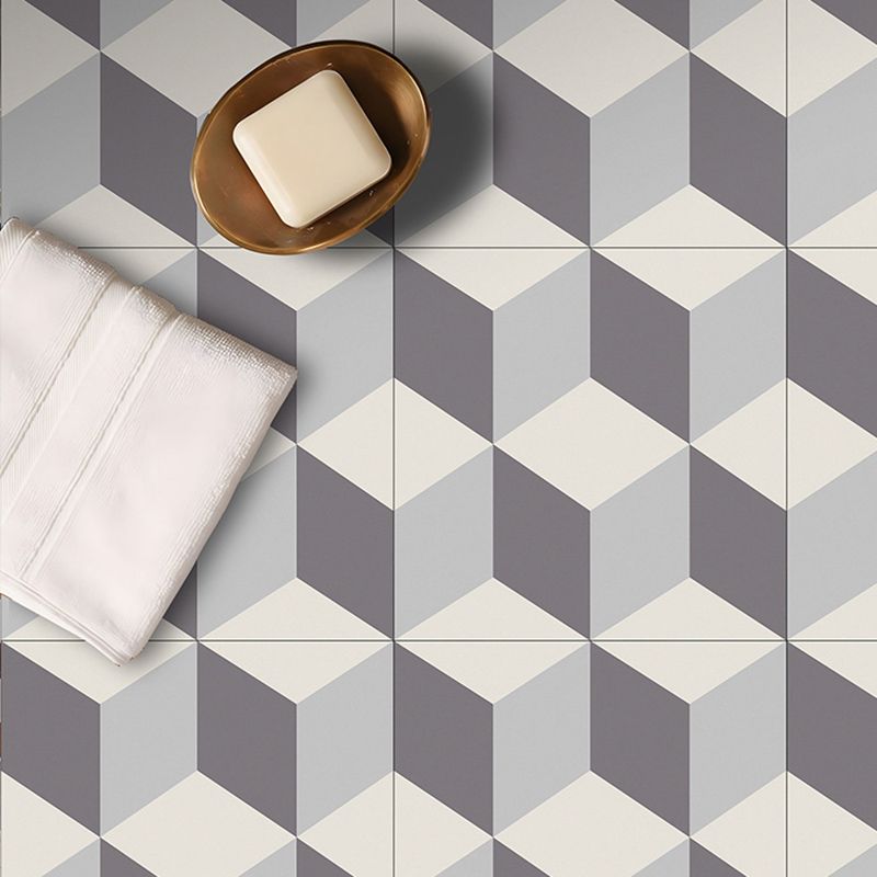 Avtoit | Square Interior Vinyl Flooring Peel and Stick 3D Print Vinyl Flooring