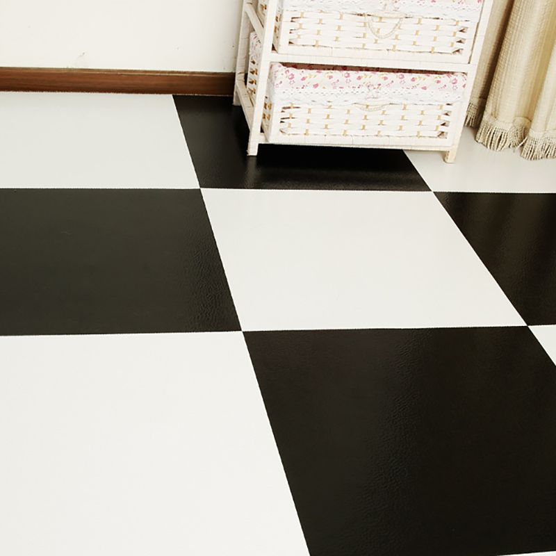 Avtoit | Modern fabric look plastic floor water-repellent square edge floor tiles