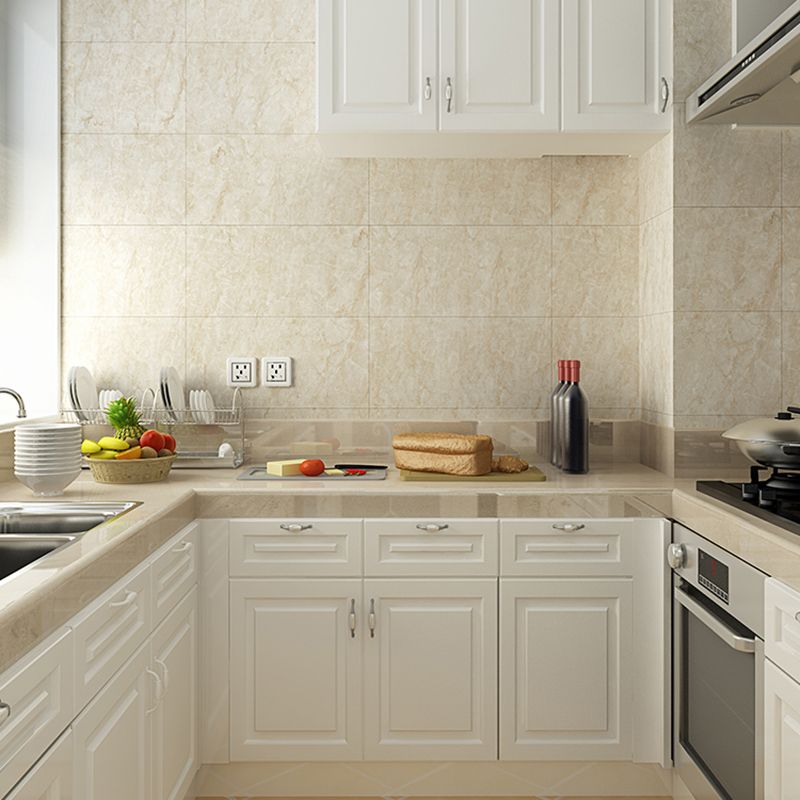 Avtoit | Modern Style Wallpaper Kitchen Peel and Stick Single Tile Backsplash