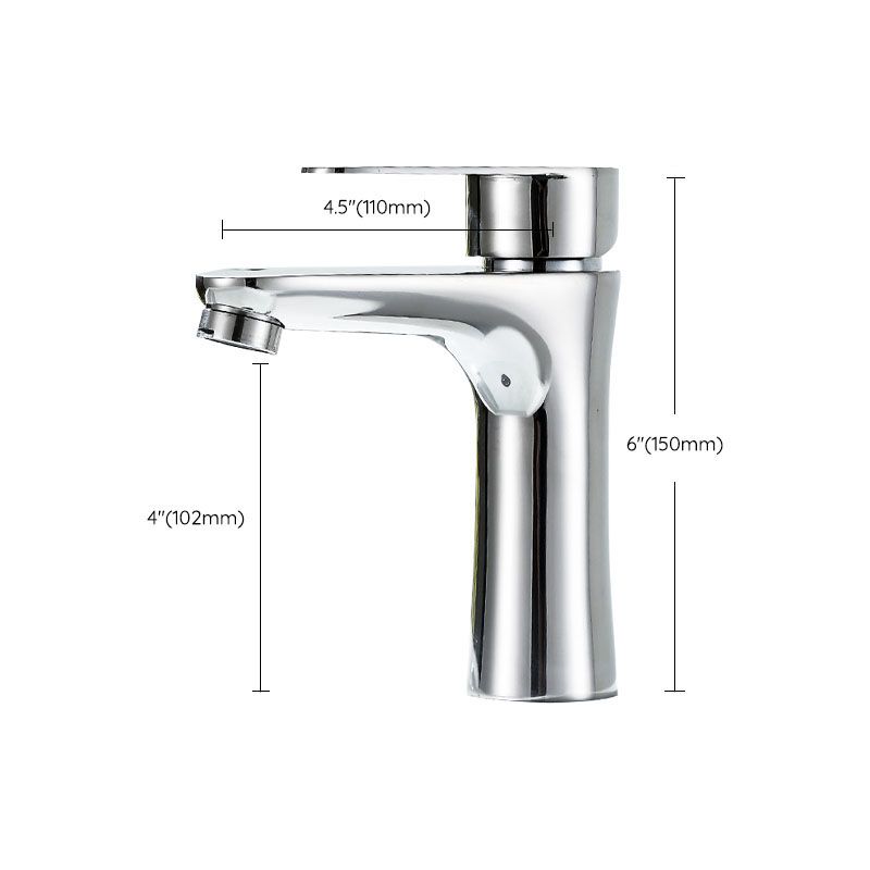 Avtoit | Contemporary Stainless Steel Sink Faucet Lever Handles Low Arc Sink Faucet