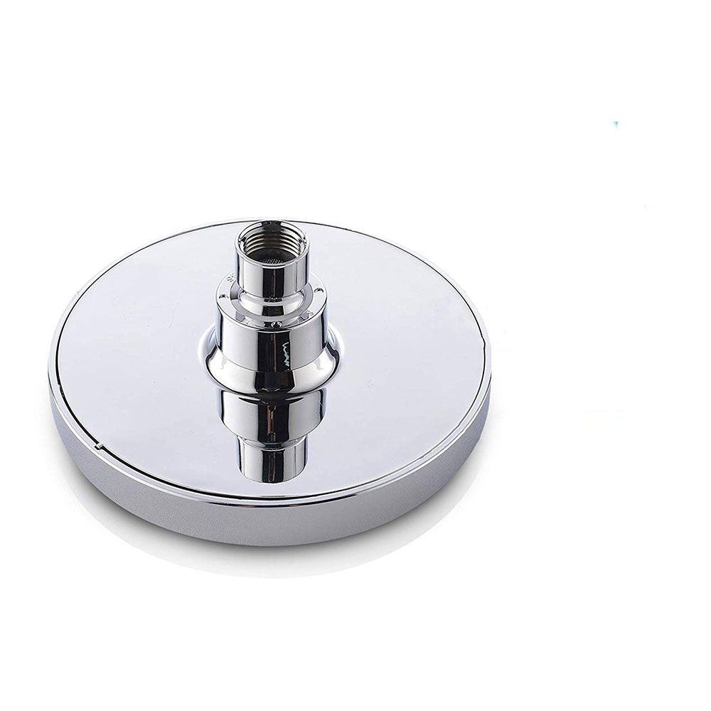 Avtoit | Contemporary Fixed Shower Head Round Metal Spray Head in Silver