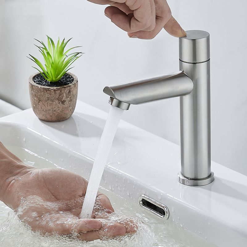 Avtoit | Modern Low Arc Basin Faucet with Single Lever Bathroom Sink Faucet