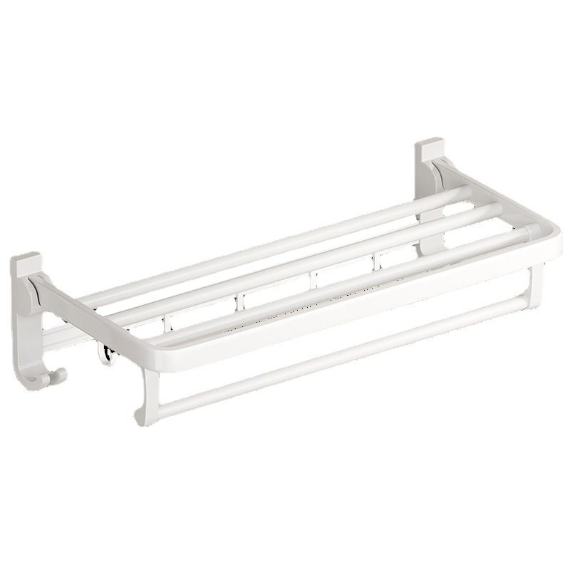 Avtoit | Modern Bathroom Hardware Set Towel Bar White Bath Shelf Bathroom Hardware Set